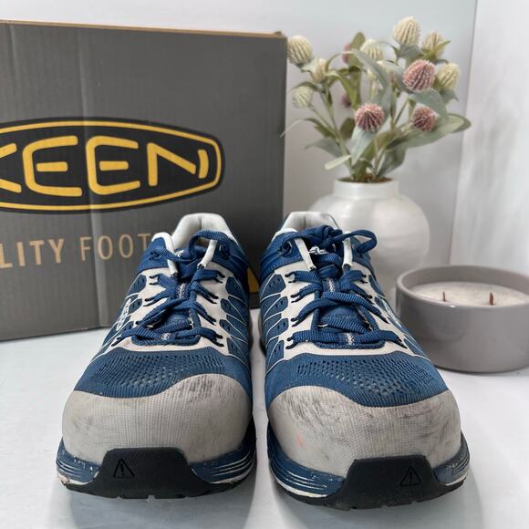 Keen Utility Footwear Vista Energy Shift Carbon Toe Sneaker Black Men's 13D NWB - Picture 2 of 10